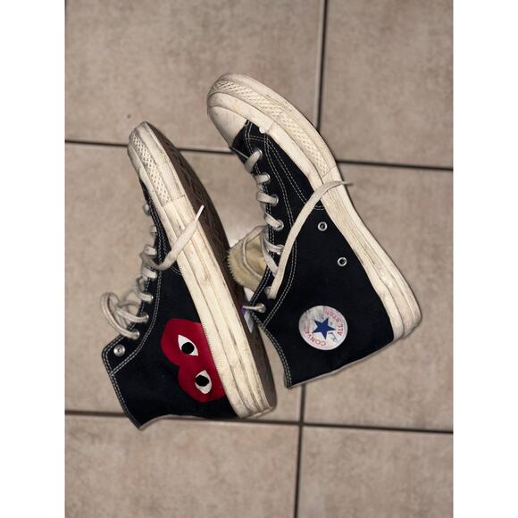 Converse chuck taylor Comme des Garcons size 11 mens shoes - Picture 3 of 9